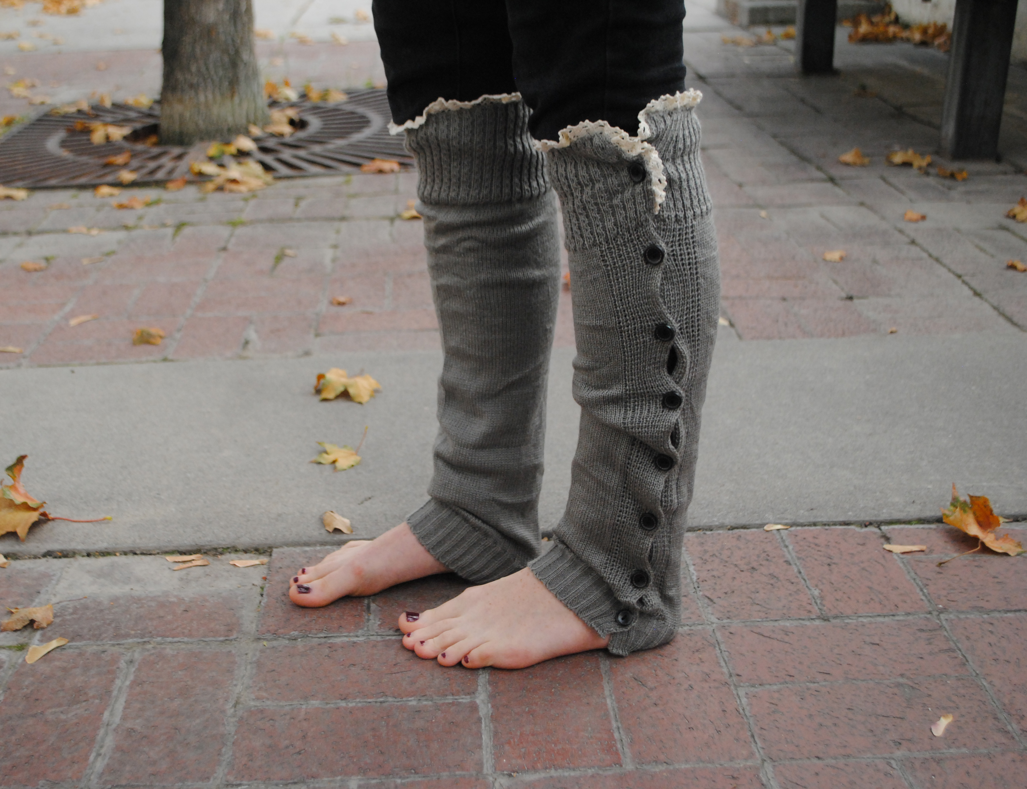 Lace Trim Boot Socks on Storenvy