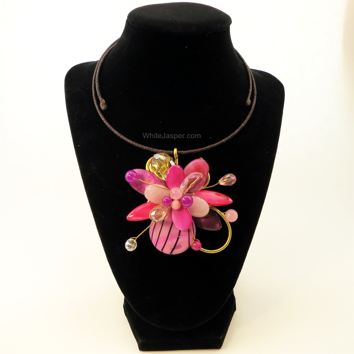 Flower Choker Necklace on Storenvy
