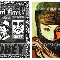 2007 OBEY Limited Edition Sticker