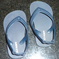 Navy Blue Sandals-Old Navy Size 5