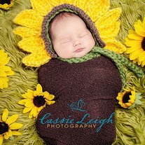 Sunny Days sunflower or daisy bonnet