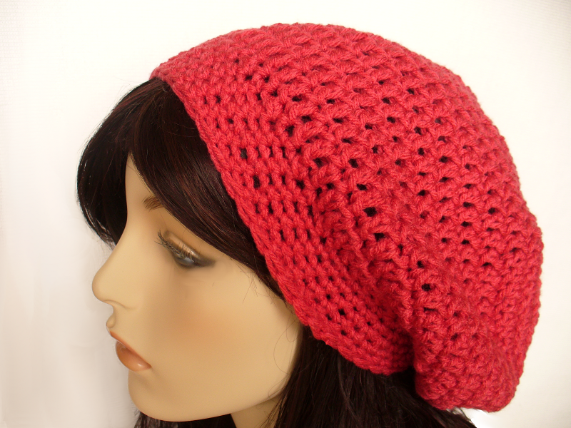 Salmon rasta Hat Hipster Crochet hat pattern beanie Beanie Slouchy Rasta crochet Handmade Boho Salmon rasta Hat Hipster Crochet hat pattern beanie Beanie Slouchy Rasta crochet Handmade Boho