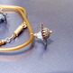 Xenon Necklace and Earring Set - Blue - Thumbnail 1