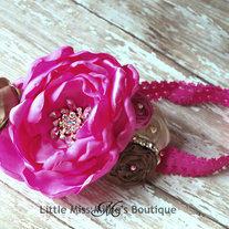 Hot Pink and Toffee
