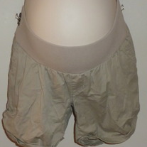 Khaki Shorts-Liz Lange Maternity Size Medium  03131