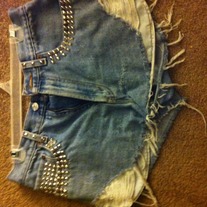 high waisted shorts