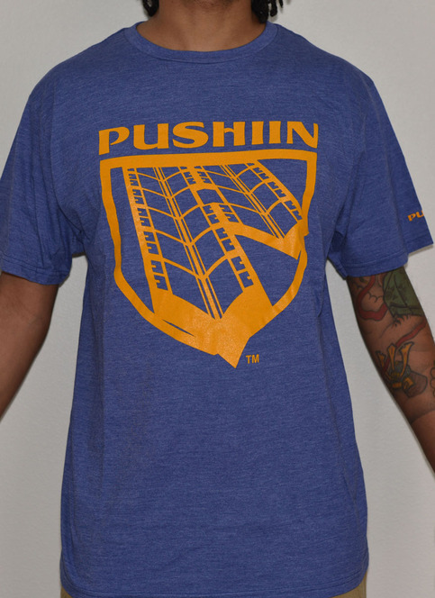 TREAD LOGO T-SHIRT BLUE