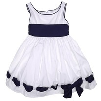 Biscotti Ship Shape White Poplin Dress