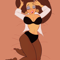 Work is Over Pin Up