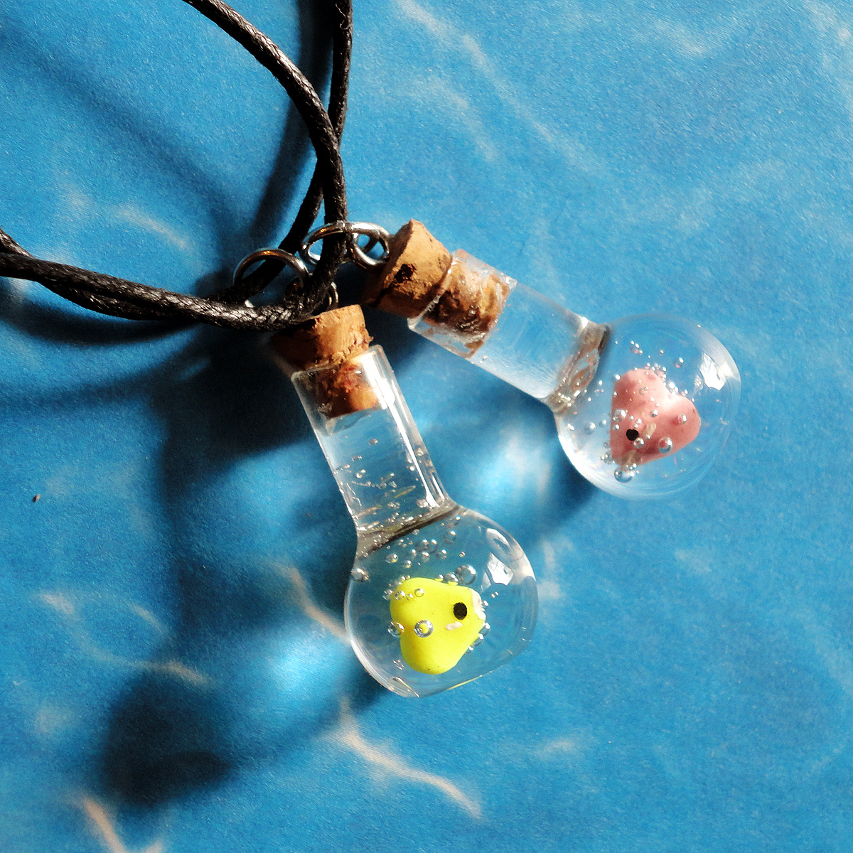 Pokemon Luvdisc Friendship Necklace Set on Storenvy pokemon luvdisc friendship necklace set