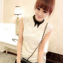 Camiseta Encaje / Lace T-shirt 2WH091