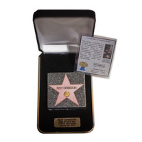 Roy Orbison Walk of Fame Star Replica Gift Box