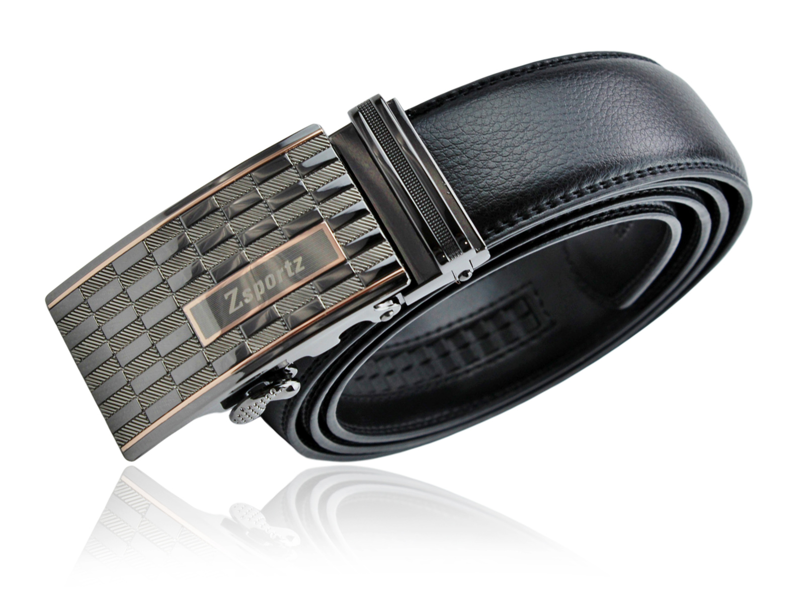 Zsportz Men's Ratchet Leather Belt · Zsportz · Online Store Powered by