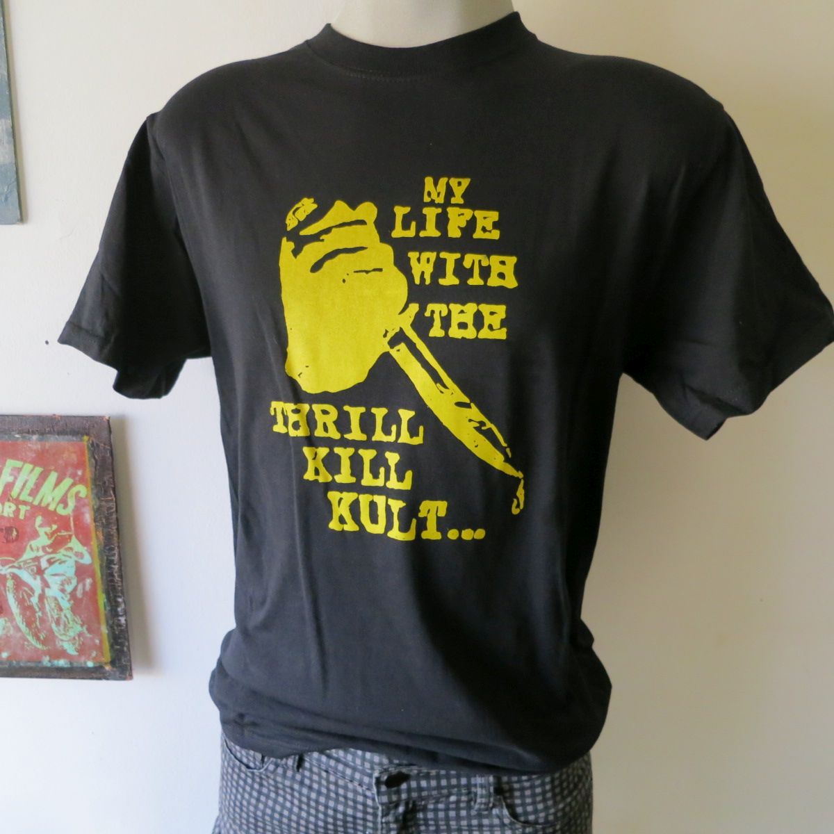 My Life with the Thrill Kill Kult tee T shirt screen print short sleeve