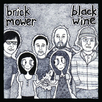 Black Wine// Brick Mower "split" 7" (Viking on Campus)
