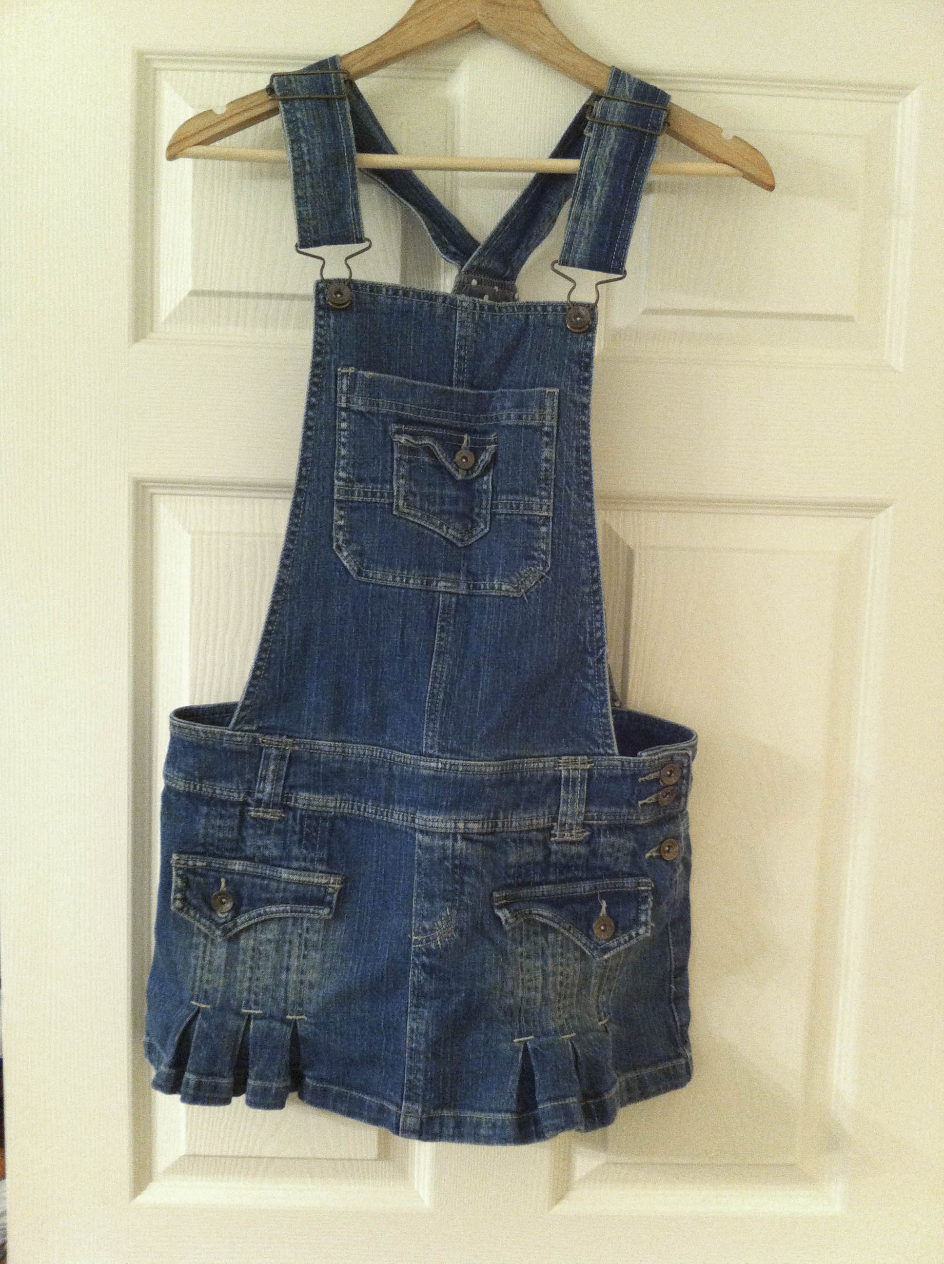 Women's denim jumpers dresses