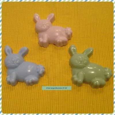 Bunny soaps