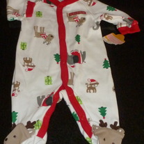 My First Christmas Sleeper-NEW-Just One You By Carter's Size Newborn