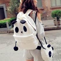 Mochila+Bolso Panda / Backpack+Panda Bag 2WH238