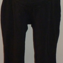 Black Capri Leggings-Motherhood Maternity Size Large  CLLO
