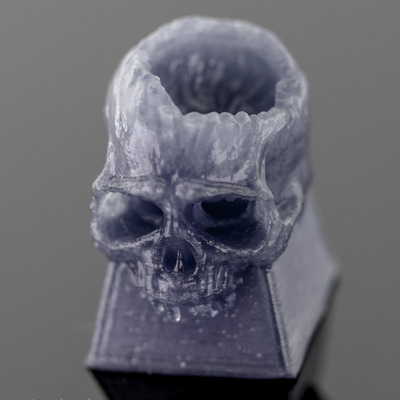Ice skull keycap