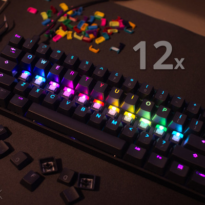 Led color changers 12 pack, for cherry mx keyboard