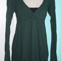 Green Babydoll Top