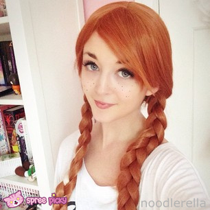 Cosplay Frozen Princess Anna Wig SP140779 on Storenvy
