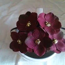 The Xtina Headband (Small Burgundy)