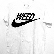 NIKExWEED bootleg tee