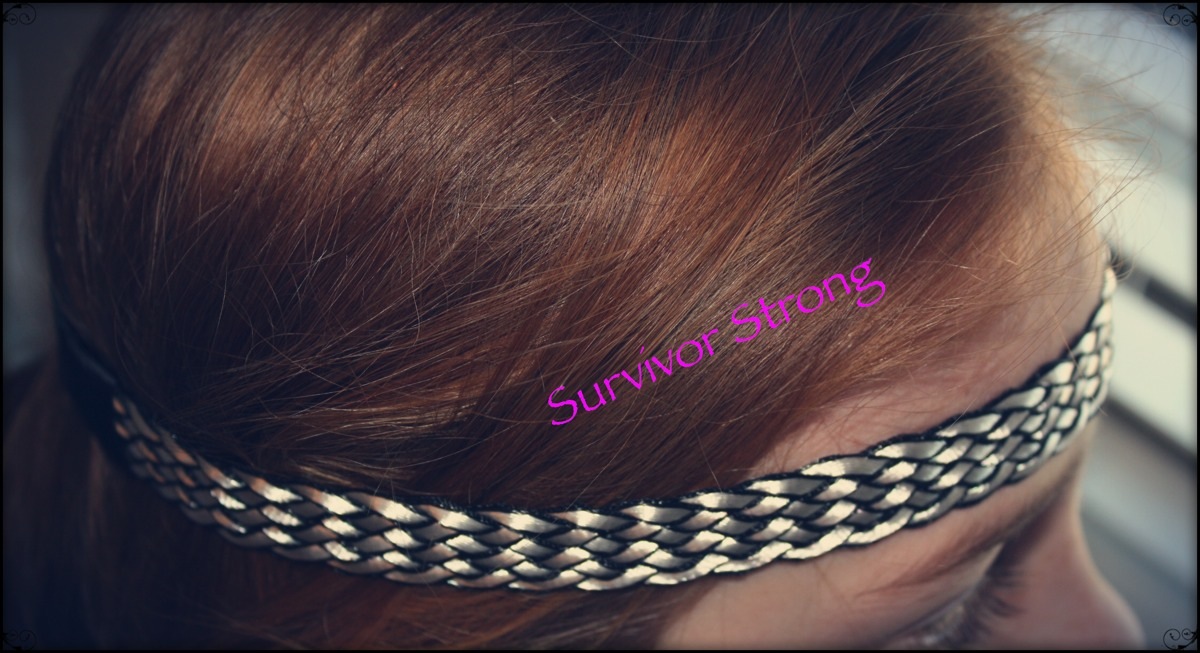 Comfortable Full Silver Braided Headband From Caf Closet Collection