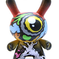 Zueye Tree Top Yellow 3" Kidrobot Dunny