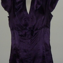 Purple Short Sleeve Top-Maurices Size XL  CL413