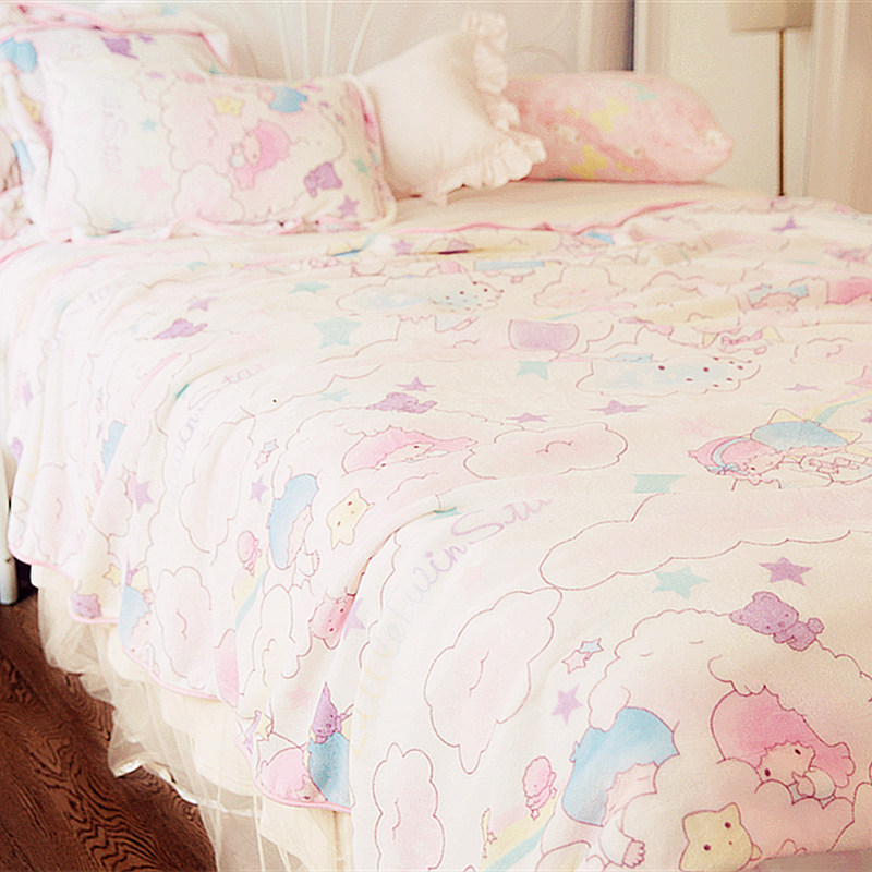 Kawaii Cartoon Soft Blanket Bedding Free shipping on Storenvy