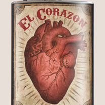 El Corazon Flask