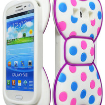 Girly 3D Bow Case (Samsung Galaxy S3) 