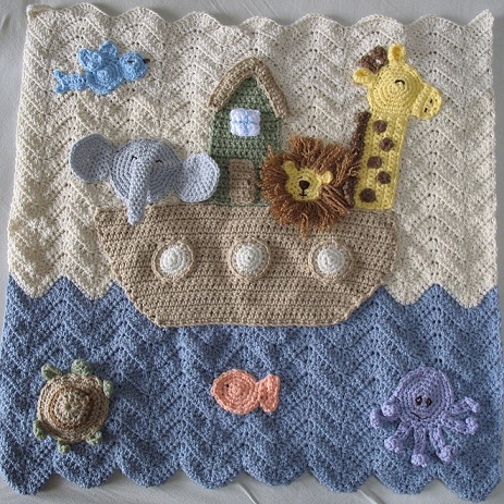 crocheted noah s ark