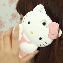 New Cute Cat Samsung Galaxy Note 2 N7100 Phone Case