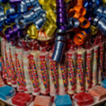 Candy Cake with Smarties