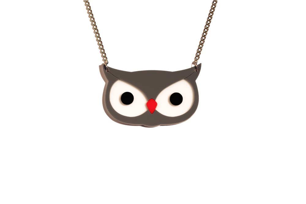 OWL Lucky Charm necklace on Storenvy