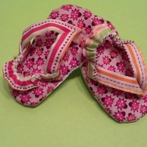 Ladybug Flip Flops