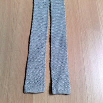 Vintage knit tie