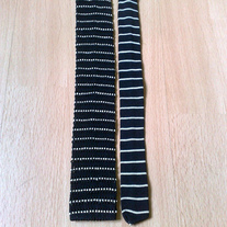 Vintage knit tie