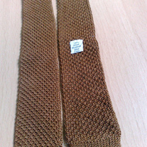 Vintage knit tie