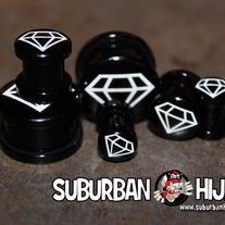 Diamond Double Flat Flare Screw Fit Plug