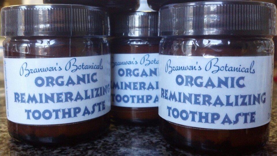 Organic Remineralizing Toothpaste on Storenvy
