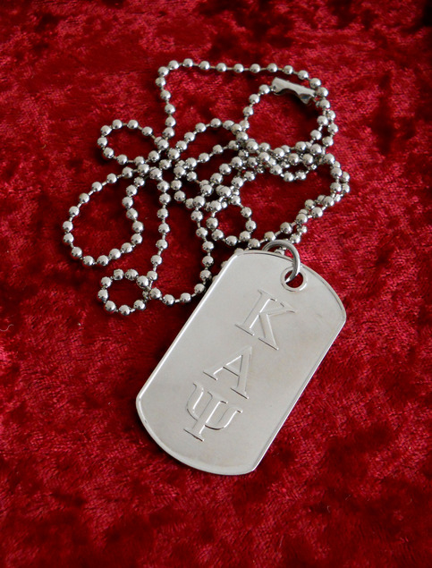 Kappa Alpha Psi Dog Tag