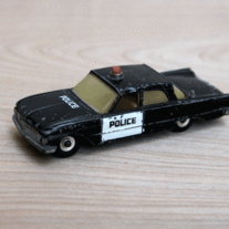 Dinky Toys #258 Ford Fairlane, Police car