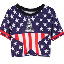 Starry-Eye Crop Top