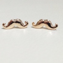 Moustache Earring